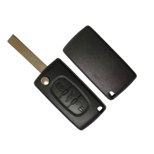 Κέλυφος Κλειδιού Αυτοκινήτου Τύπου Fiat με 3 Κουμπιά με Λάμα HU83