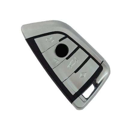 Κέλυφος Κλειδιού Αυτοκινήτου Τύπου BMW Smart Key με 4 Κουμπιά - Λάμα HU100R