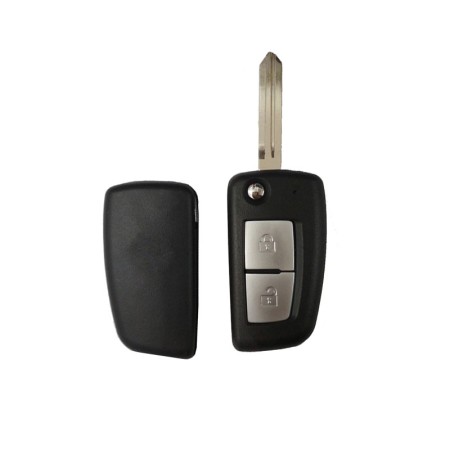 Κέλυφος Κλειδιού Αυτοκινήτου Τύπου Nissan με 2 Κουμπιά, Λάμα NSN14