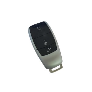 Κέλυφος Κλειδιού Τύπου Mercedes για Smart Key - 3 Κουμπιά (Μαύρο Χρώμα)