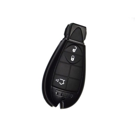 Κέλυφος Κλειδιού Αυτοκινήτου Τύπου Jeep - Chrysler για Smart Key Τριών Κουμπιών