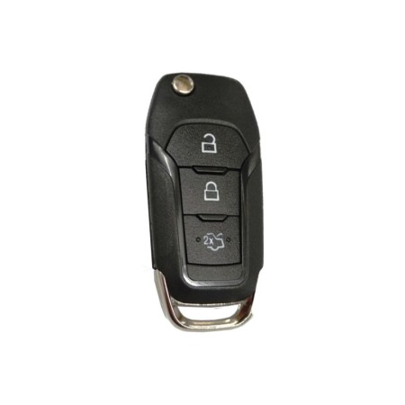 Κέλυφος Κλειδιού Αυτοκινήτου Τύπου Ford με Τρία Κουμπιά και Λάμα HU101