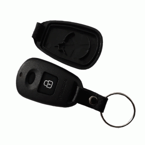 Κέλυφος Κλειδιού Αυτοκινήτου Τύπου Hyundai με 2 Κουμπιά με Βάση Μπαταρίας