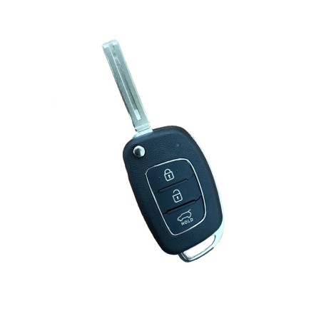 Κέλυφος Κλειδιού με 3 Κουμπιά και Λάμα TOY48 Αναδιπλούμενο Τύπου Hyundai
