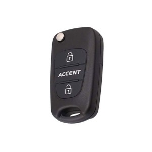 Κέλυφος Κλειδιού Αυτοκινήτου Hyundai Accent με 2 Κουμπιά και Λάμα KIA7