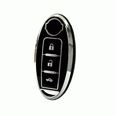 Προστατευτική Θήκη TPU SmartKey Κλειδιού τύπου Nissan με 3 κουμπιά