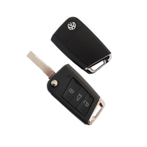 Κέλυφος Κλειδών Αυτοκινήτων Seat -Skoda- VW με Λάμα HU66
