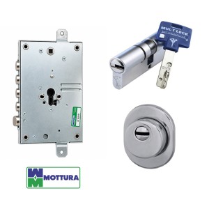 Κλειδαριά Θωρακισμένης Πόρτας Mul-T-Lock Los, με Κύλινδρο Υψηλής Ασφάλειας Interactive Plus MTL 600 & Defender Monolito Disec BD200