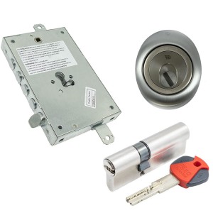 Iseo Σετ Αντικατάστασης Κλειδαριάς Θωρακισμένης Πόρτας Νέου Τύπου