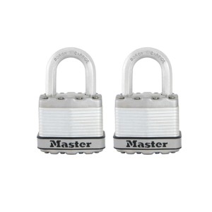 Master Lock Σετ 2 Λουκέτα Excell Υψίστης Ασφάλειας 45mm - 50mm