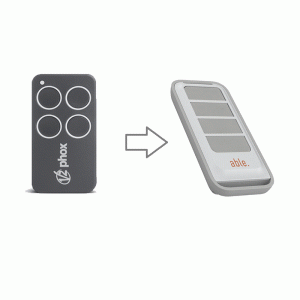 Τηλεκοντρόλ Γκαραζόπορτας V2 Κυλιόμενου Κωδικού